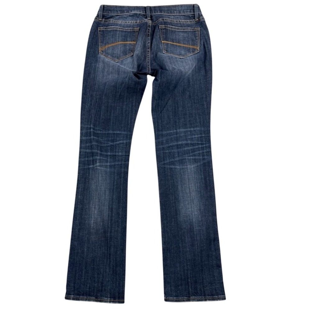 Driftwood Jeans Womens 28X31 Embroidered Floral Denim Straight Leg Whiskers Boho - Picture 3 of 9